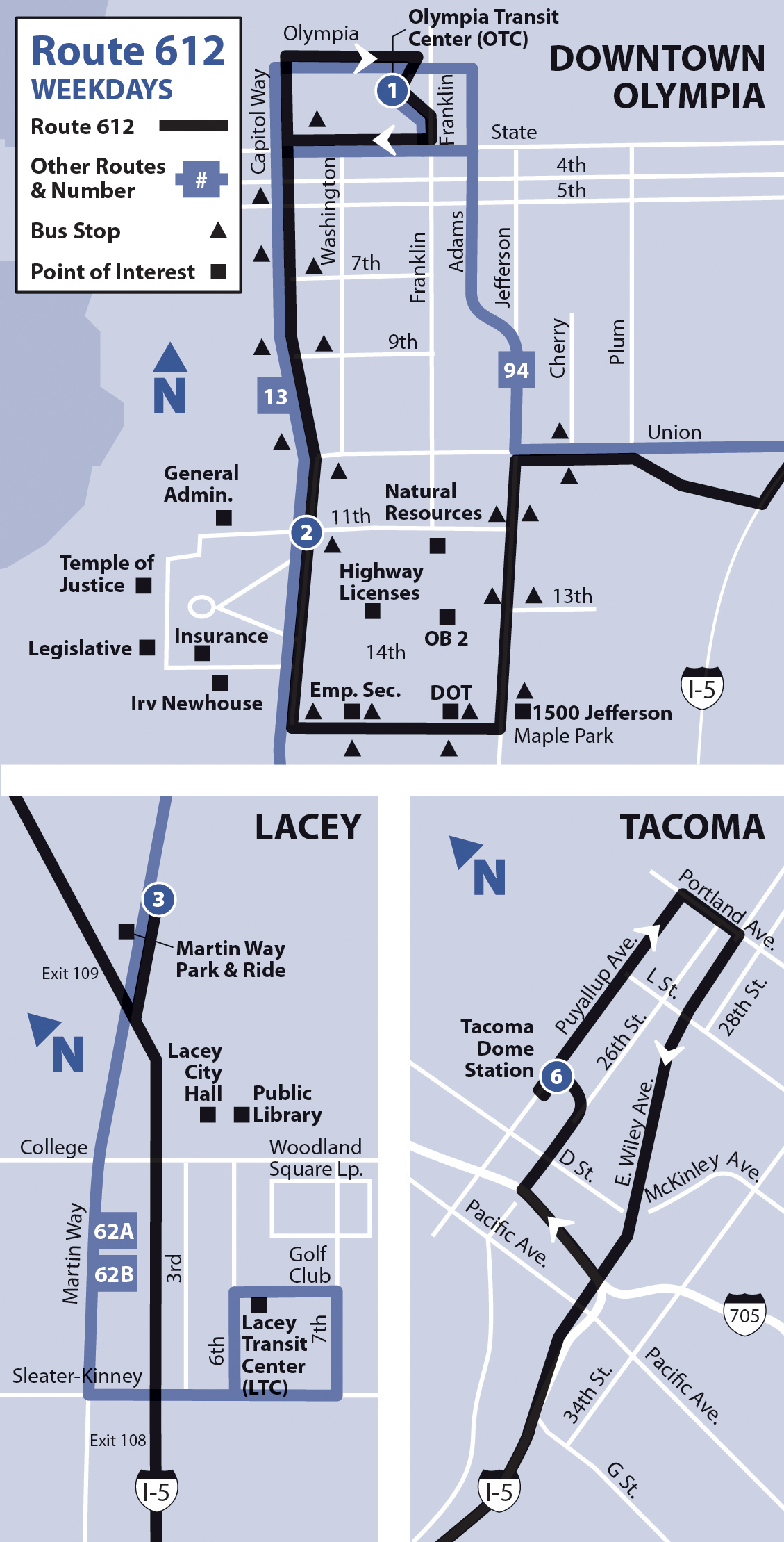 olympia bus schedule intercity transit center