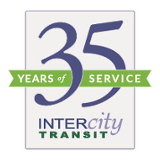 Intercity Transit, 35 years of service