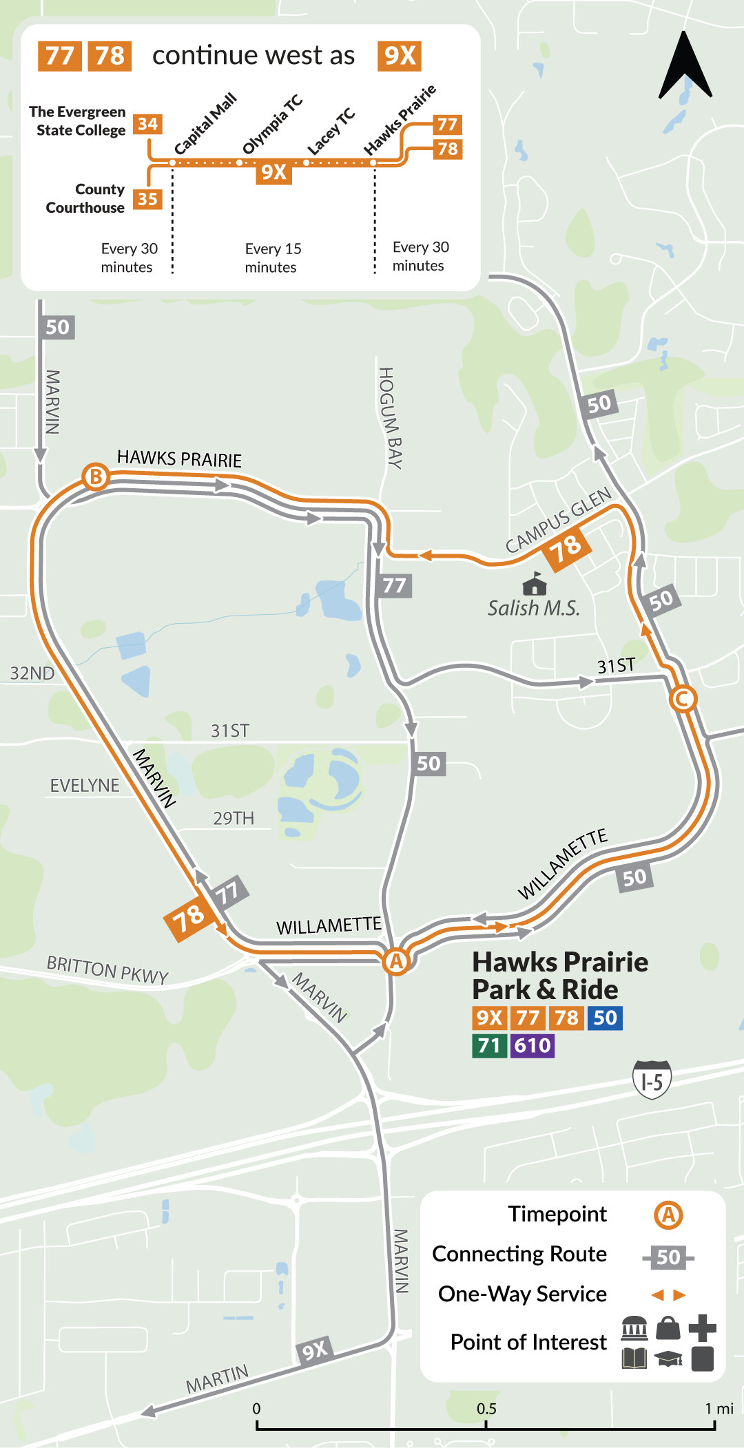 Route 78 map