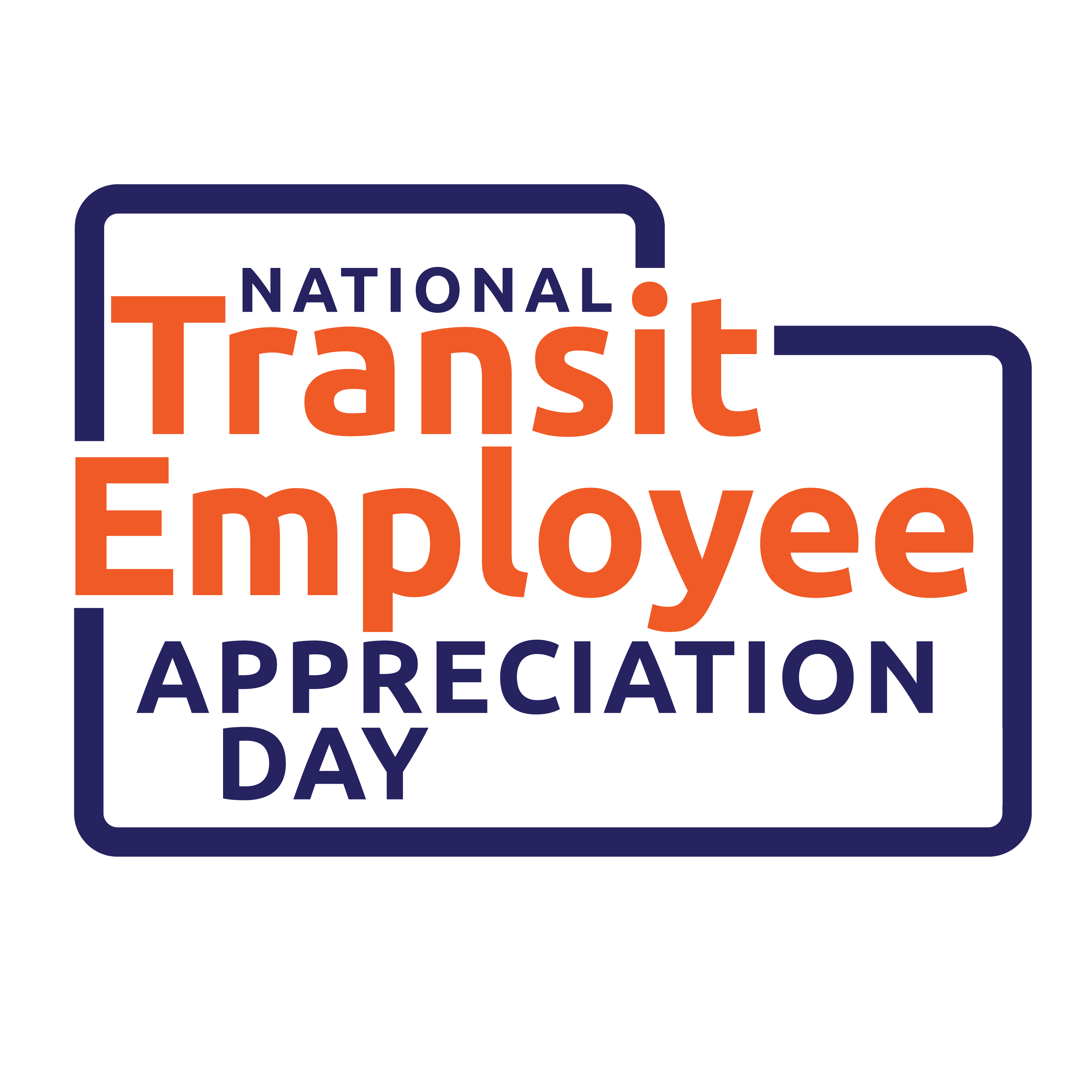 National Transit Employee Appreciation Day Logo