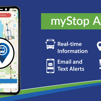 myStop app - Real-time Information Trip Planner Email and Text Alert Service Alerts