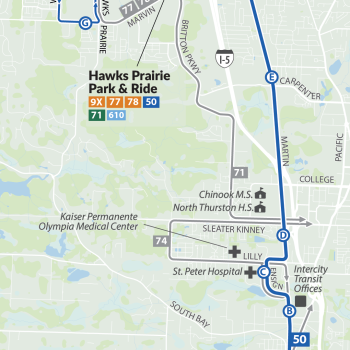 Route 50 Map