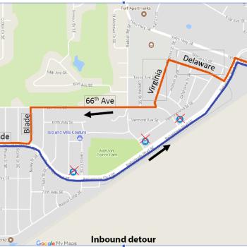 Inbound detour