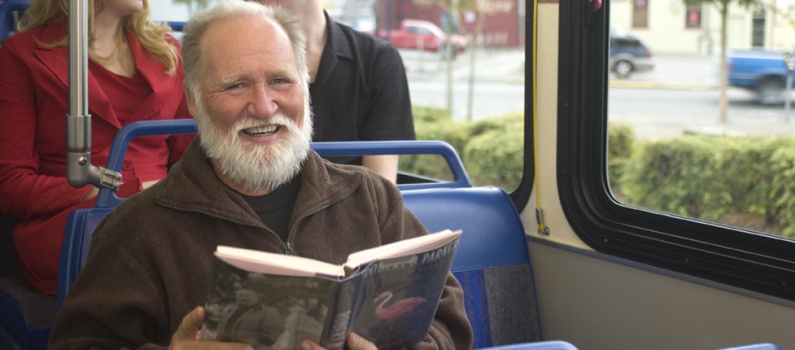 Ride. Read. Relax. Find a route and schedule that works for you.