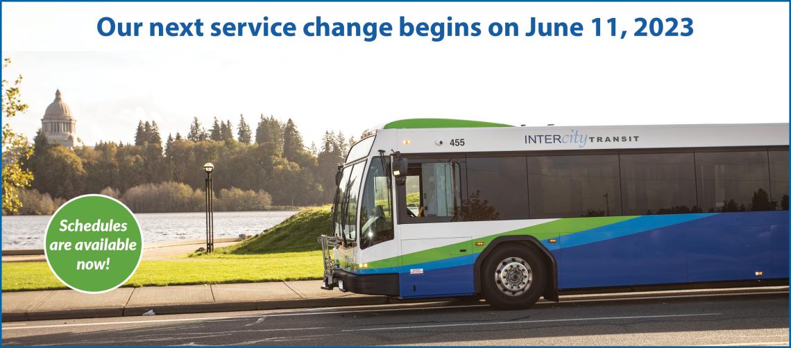Our next Service Change begins on June 11, 2023