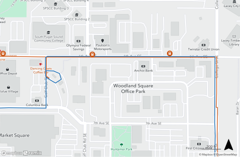 Alternate stop location during stop #613 closure