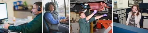 Intercity Transit Employees working