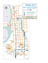 Capital City Pride Parade Detour Map