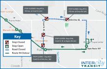 RT 94 Yelm-McKenna Rd. Detour Map