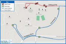 Dorm loop closure - 5 stops will be missed