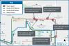Route 66 on detour for two trips due to the closure of Golf Club Rd. and 6th Ave. intersection.