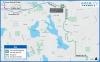 Map showing area to be served by shuttle on Route 67 starting May 1