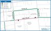 Map of Legion Way tree trimming detour